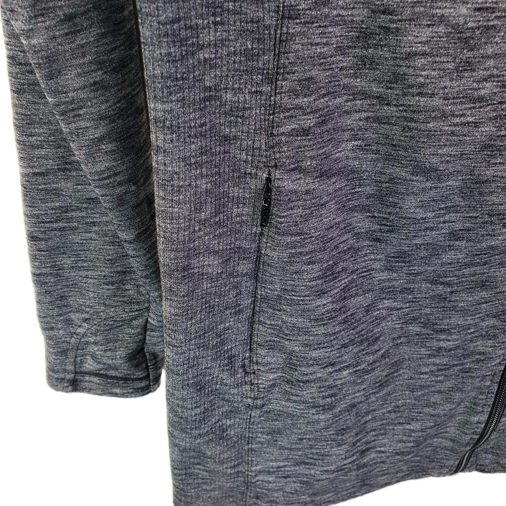 Athleta Intention Gray Heathered Assymetrical Ath… - image 4
